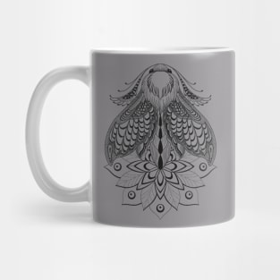 Moth mandala Mug